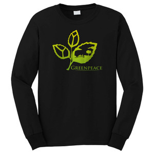 GREENPEACE LOGO Long Sleeve T-Shirt GREENPEACE LOGO Long Sleeve T-Shirt