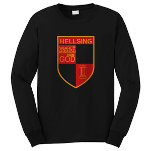 HELLSING ANIME Long Sleeve T-Shirt HELLSING ANIME Long Sleeve T-Shirt