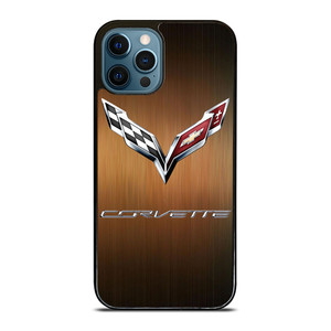 CORVETTE WOODEN LOGO iPhone 12 Pro Max Case CORVETTE WOODEN LOGO iPhone 12 Pro Max Case