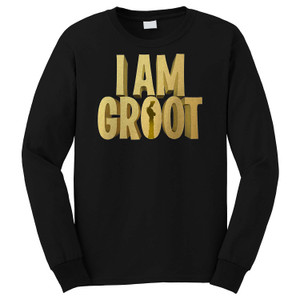 I AM GRROT GUARDIAN OF THE GALAXY Long Sleeve T-Shirt