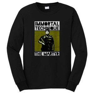 IMMORTAL TECHNIQUE Long Sleeve T-Shirt IMMORTAL TECHNIQUE Long Sleeve T-Shirt
