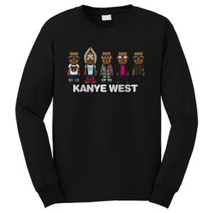KANYE WEST Long Sleeve T-Shirt KANYE WEST Long Sleeve T-Shirt