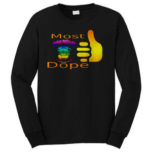 MAC MILLER MOST DOPE Long Sleeve T-Shirt MAC MILLER MOST DOPE Long Sleeve T-Shirt