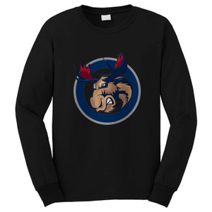 MANITOBA MOOSE AHL HOCKEY THROWBACK Long Sleeve T-Shirt