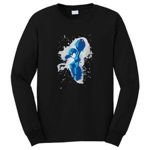MEGA MAN BLUE Long Sleeve T-Shirt