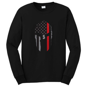 MOLON LABE FLAG FIRE DEPARTMENT Long Sleeve T-Shirt MOLON LABE FLAG FIRE DEPARTMENT Long Sleeve T-Shirt