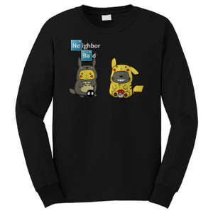 NEIGHBOR TOTORO POKEMON Long Sleeve T-Shirt