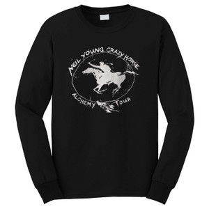 NEIL YOUNG AND CRAZY HORSE RAGGED Long Sleeve T-Shirt NEIL YOUNG AND CRAZY HORSE RAGGED Long Sleeve T-Shirt