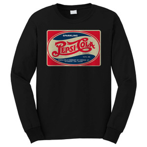 PEPSI COLA LOGO CLASSIC Long Sleeve T-Shirt PEPSI COLA LOGO CLASSIC Long Sleeve T-Shirt