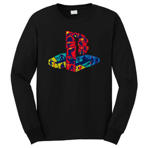PLAYSTATION PS Long Sleeve T-Shirt PLAYSTATION PS Long Sleeve T-Shirt