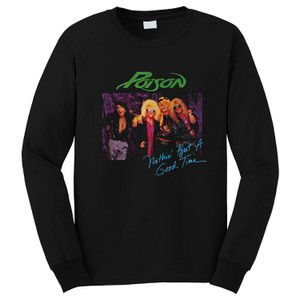 POISON BAND LOGO 3 Long Sleeve T-Shirt