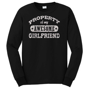PROPERTY OF MY GIRLFRIENDS Long Sleeve T-Shirt