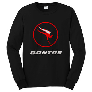 QANTAS LOGO RETRO 1 Long Sleeve T-Shirt QANTAS LOGO RETRO 1 Long Sleeve T-Shirt