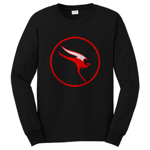 QANTAS LOGO RETRO Long Sleeve T-Shirt QANTAS LOGO RETRO Long Sleeve T-Shirt