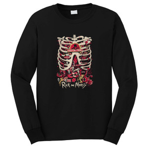 RICK AND MORTY ANATOMY PARK Long Sleeve T-Shirt RICK AND MORTY ANATOMY PARK Long Sleeve T-Shirt