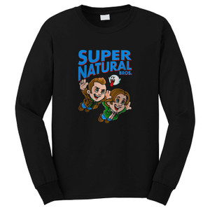 RICK AND MORTY SUPER NATURAL Long Sleeve T-Shirt RICK AND MORTY SUPER NATURAL Long Sleeve T-Shirt