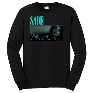 SADE DIAMOND LIFE SOUL Long Sleeve T-Shirt SADE DIAMOND LIFE SOUL Long Sleeve T-Shirt