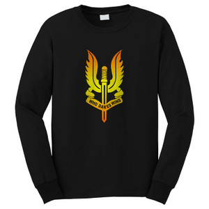 SAS SPECIAL AIR SERVICE BRITISH ARMY 1 Long Sleeve T-Shirt SAS SPECIAL AIR SERVICE BRITISH ARMY 1 Long Sleeve T-Shirt