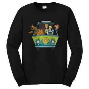 SCOOBY DOO AND VAN Long Sleeve T-Shirt