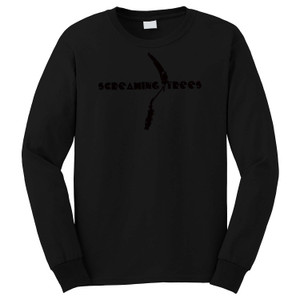 SCREAMING TREES BLACK-GREY Long Sleeve T-Shirt
