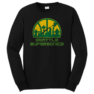 SEATTLE SUPERSONICS 1 Long Sleeve T-Shirt