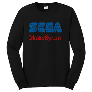 SEGA LOGO VIDEO GAMES Long Sleeve T-Shirt