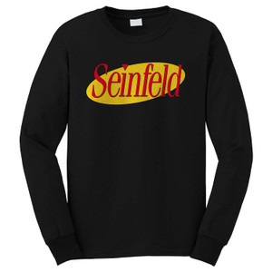 SEINFELD TV SERIES LOGO Long Sleeve T-Shirt SEINFELD TV SERIES LOGO Long Sleeve T-Shirt