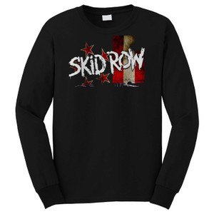 SKID ROW 2 BLACK Long Sleeve T-Shirt