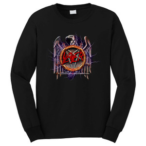 SLAYER EAGLE LOGO Long Sleeve T-Shirt SLAYER EAGLE LOGO Long Sleeve T-Shirt