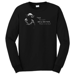 STAR WARS JEDI MASTER YODA Long Sleeve T-Shirt STAR WARS JEDI MASTER YODA Long Sleeve T-Shirt