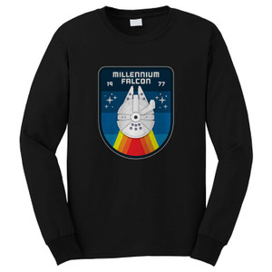 STAR WARS MILLENIUM FALCON 1 Long Sleeve T-Shirt STAR WARS MILLENIUM FALCON 1 Long Sleeve T-Shirt