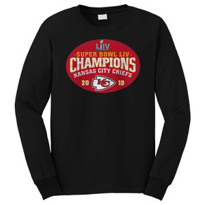 SUPER BOWL LIV 54 CHAMPIONS KANSAS CITY 2 Long Sleeve T-Shirt SUPER BOWL LIV 54 CHAMPIONS KANSAS CITY 2 Long Sleeve T-Shirt
