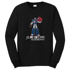 SUPERTRON JULIAN EDELMAN Long Sleeve T-Shirt