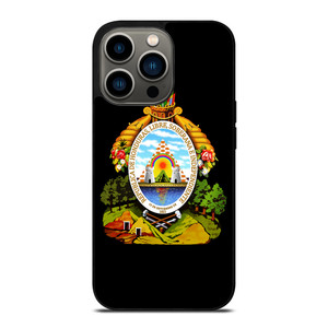 HONDURAS SYMBOL COAT OF ARMS iPhone 13 Pro Case HONDURAS SYMBOL COAT OF ARMS iPhone 13 Pro Case