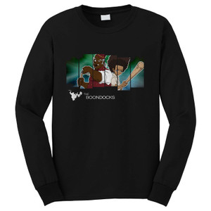 THE BOONDOCKS CARTOON Long Sleeve T-Shirt THE BOONDOCKS CARTOON Long Sleeve T-Shirt