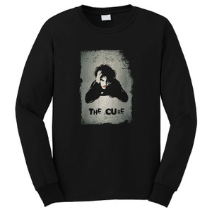 THE CURE GOTH INDIE ROCK BAND Long Sleeve T-Shirt THE CURE GOTH INDIE ROCK BAND Long Sleeve T-Shirt