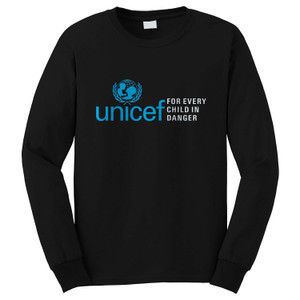 UNICEF WHO LOGO Loang Sleeve T-Shirt