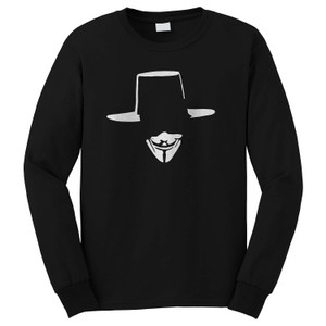 V FOR VENDETTA LOGO Long Sleeve T-Shirt V FOR VENDETTA LOGO Long Sleeve T-Shirt