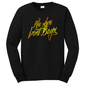 WE ARE THE LOST BOYS BAND Long Sleeve T-Shirt WE ARE THE LOST BOYS BAND Long Sleeve T-Shirt