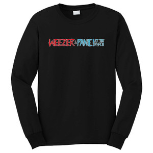 WEEZER PANIC AT THE DISCO TOUR Long Sleeve T-Shirt
