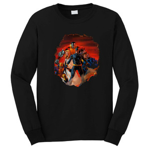 X-MEN 90'S GROUP Long Sleeve T-Shirt X-MEN 90'S GROUP Long Sleeve T-Shirt