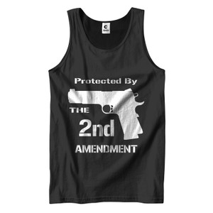 2ND SECOND AMANDEMENT PROTECT OURSELVES Men's Tank Top