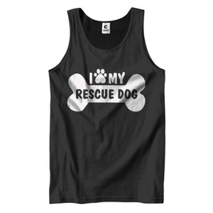 ADOPT DOG ANIMAL LOVER Men's Tank Top ADOPT DOG ANIMAL LOVER Men's Tank Top