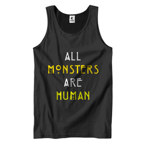 ALL MONSTER ARE HUMAN Men's Tank Top