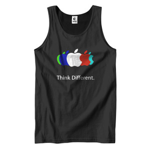 APPLE 3 BLACK Men's Tank Top APPLE 3 BLACK Men's Tank Top