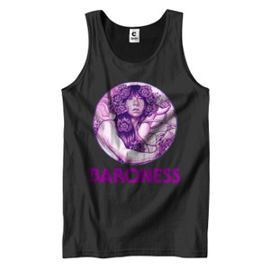 BARRONES PURPLE ROCK BAND Men's Tank Top