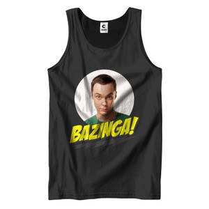 BAZINGA SHELDON COOPER Men's Tank Top BAZINGA SHELDON COOPER Men's Tank Top