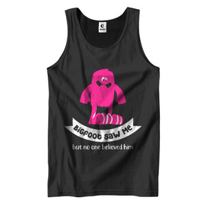 BIGFOOT SAW ME BUT NOBODY BELIEVES HIM Men's Tank Top