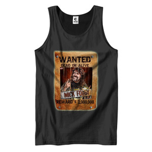 CACTUS JACK MICK FOLEY WANTED POSTER Men's Tank Top CACTUS JACK MICK FOLEY WANTED POSTER Men's Tank Top
