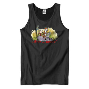 CALVIN AND HOBBES CARTOON Men's Tank Top CALVIN AND HOBBES CARTOON Men's Tank Top